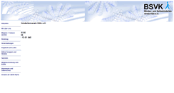 Desktop Screenshot of bsv-koeln.org